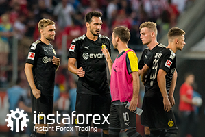 Borussia Dortmund FC: rakan niaga InstaForex dari 2019 hingga 2022